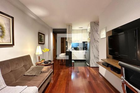 Sala de apartamento para alugar com 1 quarto, 50m² em Ipanema, Rio de Janeiro