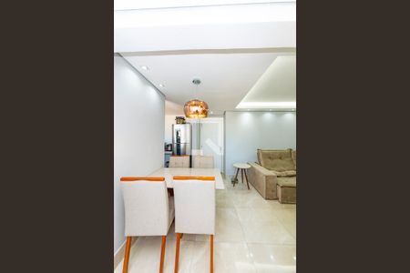 Sala de apartamento à venda com 2 quartos, 69m² em Santa Helena, Belo Horizonte