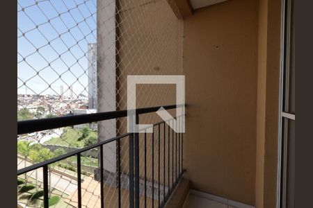 Varanda da Sala de apartamento para alugar com 2 quartos, 55m² em Vila Andrade, São Paulo