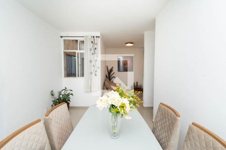 Sala de Jantar e TV de apartamento à venda com 2 quartos, 72m² em Diamante, Belo Horizonte