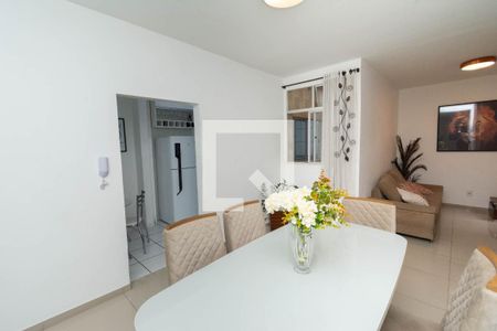 Sala de Jantar e TV de apartamento à venda com 2 quartos, 72m² em Diamante, Belo Horizonte