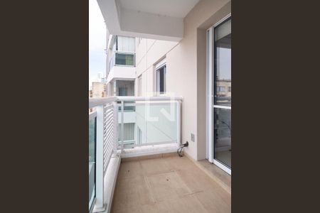 Varanda da Sala de apartamento para alugar com 1 quarto, 47m² em Bela Vista, São Paulo