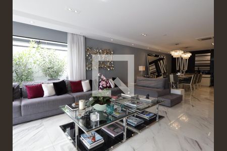 Sala 1 de casa de condomínio à venda com 3 quartos, 380m² em Jardim Panorama, São Paulo
