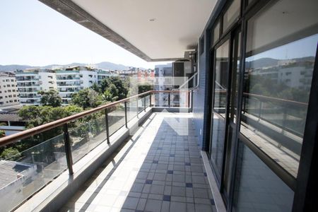 Varanda da Sala de apartamento para alugar com 5 quartos, 360m² em Freguesia (jacarepaguá), Rio de Janeiro