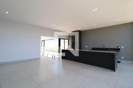 Sala de casa de condomínio para alugar com 3 quartos, 182m² em Granja Marileusa, Uberlândia