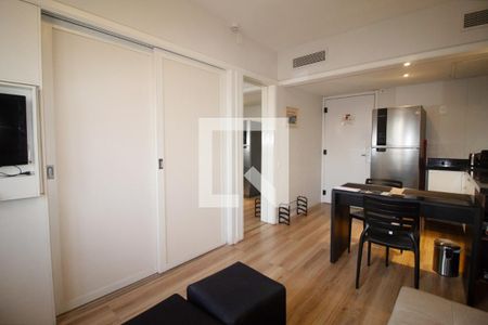 Sala de apartamento para alugar com 1 quarto, 35m² em Jardim Paulista, São Paulo