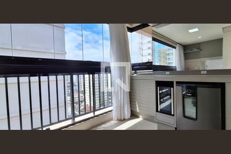 Varanda Gourmet de apartamento para alugar com 3 quartos, 111m² em Campinas, Florianópolis