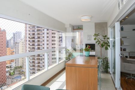 Varanda Gourmet de apartamento para alugar com 3 quartos, 136m² em Pompeia, São Paulo