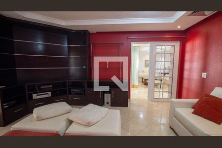 Sala de TV de casa de condomínio à venda com 4 quartos, 600m² em Recreio dos Bandeirantes, Rio de Janeiro