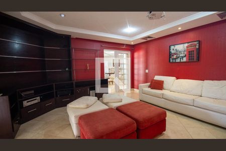 Sala de TV de casa de condomínio à venda com 4 quartos, 600m² em Recreio dos Bandeirantes, Rio de Janeiro