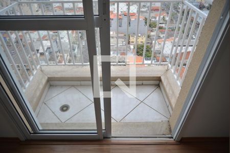 Varanda da Sala de apartamento à venda com 2 quartos, 51m² em Utinga, Santo André