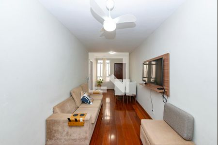 Sala de apartamento à venda com 3 quartos, 62m² em Estoril, Belo Horizonte