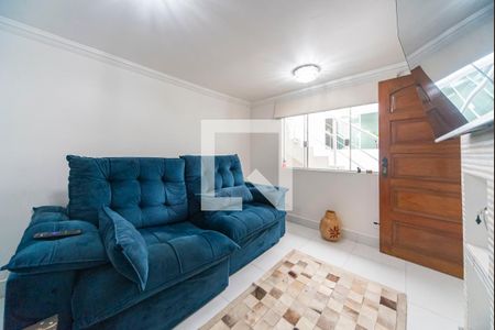 Sala de TV de casa à venda com 2 quartos, 280m² em Vila Alzira, Santo André