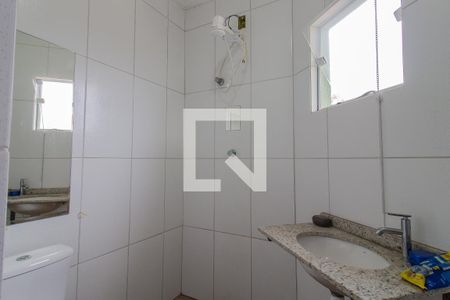 Banheiro Suíte de casa para alugar com 3 quartos, 138m² em Vila Falchi, Mauá