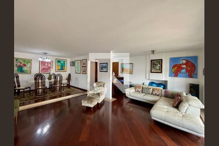 Sala de apartamento à venda com 3 quartos, 160m² em Campo Belo, São Paulo