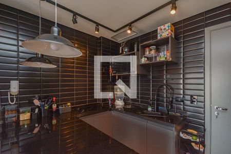 Sala/Cozinha de apartamento à venda com 1 quarto, 39m² em Vila Castelo, São Paulo