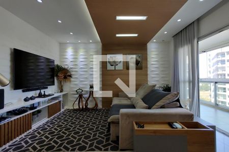 Sala de apartamento para alugar com 4 quartos, 205m² em Barra da Tijuca, Rio de Janeiro