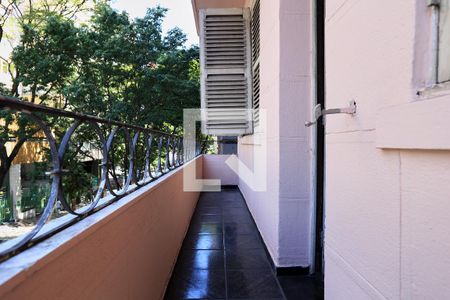 Varanda do Quarto de apartamento à venda com 3 quartos, 80m² em Lourdes, Belo Horizonte