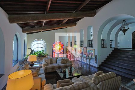 Sala de casa à venda com 4 quartos, 574m² em Mangabeiras, Belo Horizonte