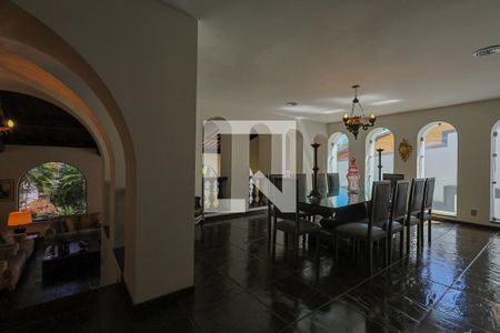 Sala de Jantar de casa à venda com 4 quartos, 574m² em Mangabeiras, Belo Horizonte