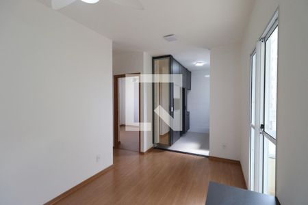 Sala de apartamento para alugar com 2 quartos, 50m² em Condomínio Reserva das Iris, Ribeirão Preto