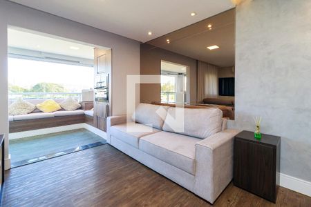 Sala de apartamento para alugar com 2 quartos, 92m² em Jardim Dom Bosco, São Paulo