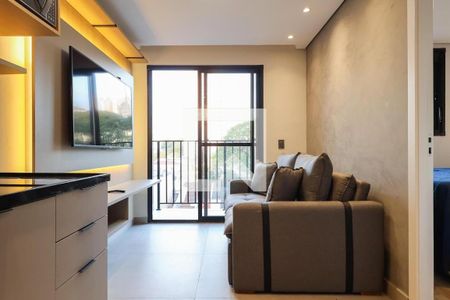 Sala de apartamento à venda com 1 quarto, 26m² em Vila Olímpia, São Paulo