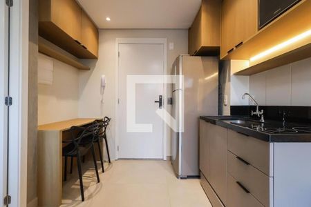 Cozinha de apartamento à venda com 1 quarto, 26m² em Vila Olímpia, São Paulo