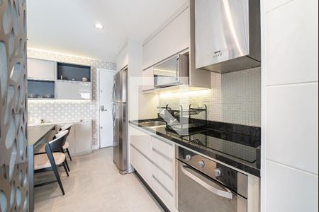 Cozinha de apartamento à venda com 1 quarto, 45m² em Vila Gomes Cardim, São Paulo
