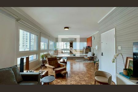 Sala de apartamento para alugar com 4 quartos, 264m² em Paraíso, São Paulo
