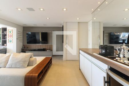 Sala de apartamento à venda com 3 quartos, 123m² em Parque São Jorge, São Paulo