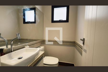 Lavabo de casa de condomínio para alugar com 3 quartos, 254m² em Parque Residencial Eloy Chaves, Jundiaí