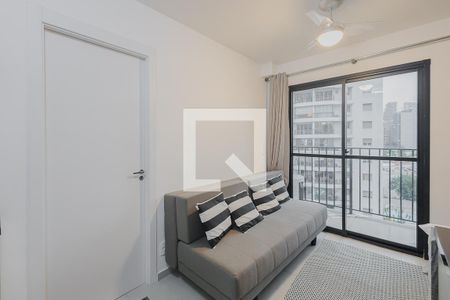 Sala de apartamento à venda com 1 quarto, 27m² em Pinheiros, São Paulo