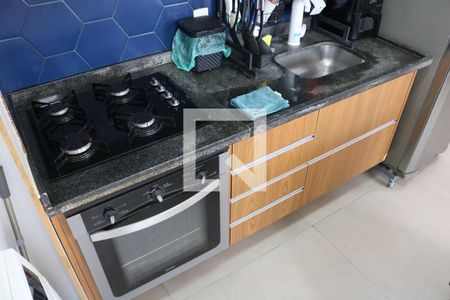 Sala/Cozinha de apartamento à venda com 1 quarto, 35m² em Barra Funda, São Paulo