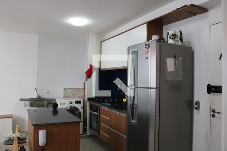 Sala/Cozinha de apartamento à venda com 1 quarto, 35m² em Barra Funda, São Paulo