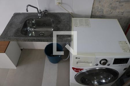 Sala/Cozinha de apartamento à venda com 1 quarto, 35m² em Barra Funda, São Paulo