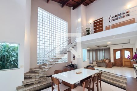 Sala de Jantar de casa à venda com 3 quartos, 272m² em Parque dos Passaros, São Bernardo do Campo