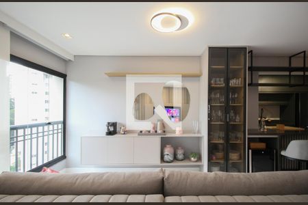 Sala de apartamento à venda com 2 quartos, 82m² em Vila Andrade, São Paulo