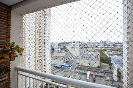 Varanda da Sala de apartamento à venda com 3 quartos, 69m² em Piraporinha, Diadema