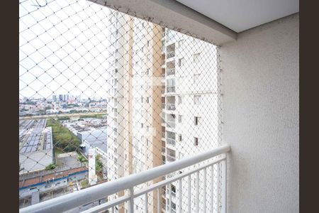 Varanda da Sala de apartamento à venda com 3 quartos, 69m² em Piraporinha, Diadema