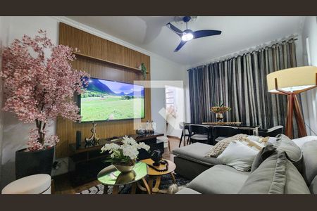 Sala de apartamento para alugar com 2 quartos, 100m² em Aparecida, Santos