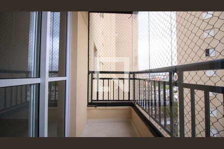 Varanda da Sala/Cozinha de apartamento à venda com 2 quartos, 64m² em Vila Macedópolis, São Paulo