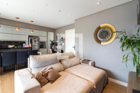 Sala de apartamento à venda com 3 quartos, 85m² em Lauzane Paulista, São Paulo