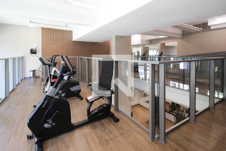 Área comum - Academia de kitnet/studio para alugar com 1 quarto, 21m² em Indianópolis, São Paulo
