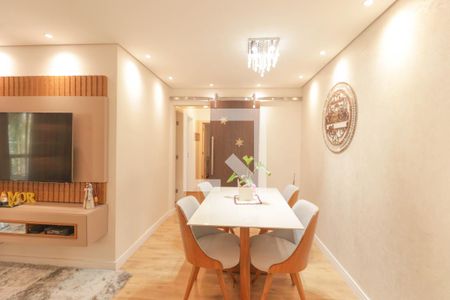 Sala de apartamento à venda com 3 quartos, 84m² em  Anhangabaú, Jundiaí