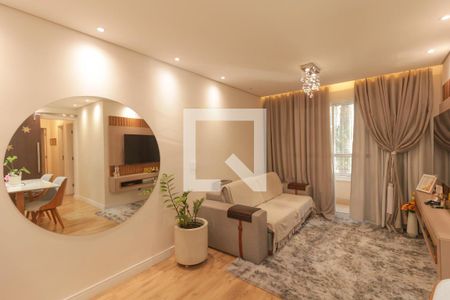 Sala de apartamento à venda com 3 quartos, 84m² em  Anhangabaú, Jundiaí