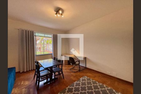 Sala  de apartamento para alugar com 1 quarto, 70m² em Campo Belo, São Paulo