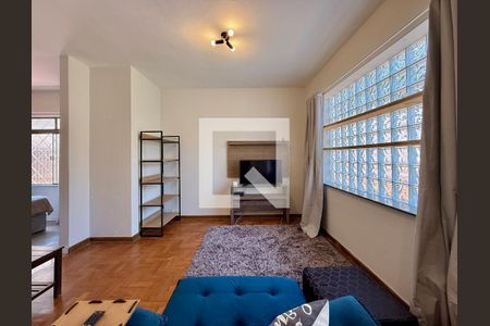 Sala  de apartamento para alugar com 1 quarto, 70m² em Campo Belo, São Paulo