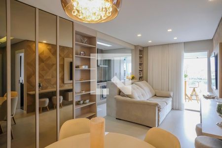 Sala de apartamento à venda com 2 quartos, 69m² em Cerâmica, São Caetano do Sul