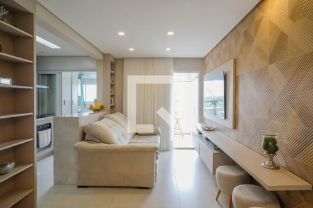 Sala de apartamento à venda com 2 quartos, 69m² em Cerâmica, São Caetano do Sul